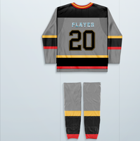 Schnelle Herstellung Schwere Eishockey Trikots Roller Hockey Trikots Tackle Twill Roller Uniformen für Männer