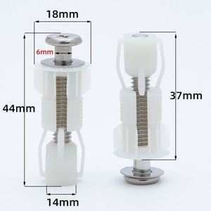 Juego de accesorios de tornillos de expansión de nailon transfronterizos para tapa de inodoro, parte superior de la cubierta del asiento - Product Image 1