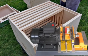 Mini machine de fabrication de cadres de ruche en acier inoxydable pour bureau - Product Image 5