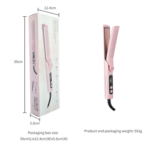 <span class=keywords><strong>Lisseur</strong></span> et boucleur en céramique double usage <span class=keywords><strong>avec</strong></span> écran LCD pour des <span class=keywords><strong>cheveux</strong></span> lisses et bouclés - Product Image 6