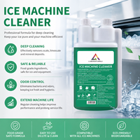 Solution de nettoyage professionnelle pour machine à glaçons, détartrant liquide pour les cafés, restaurants, machines à glaçons commerciales