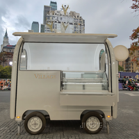 Nouveau Fermé Nourriture Remorque USA Hotdog Panier Restaurant Camion Vente au détail Glace Remorque Pizza Food Shop Hôtel Café Crème Glacée Maïs Plus