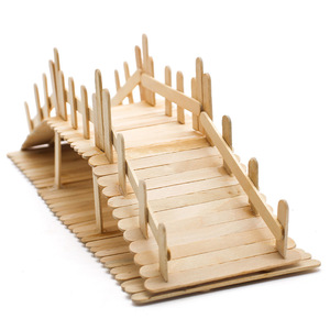 Wooden Bridge Model <b>Kit</b> For Kids 4-6Y Educational <b>Diy</b> Science Project Toy With Popsicle Sticks - Product Image 2