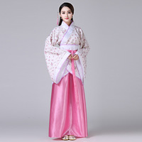 Robe Princesse Élegante BAIGE Femme, Costume Féerique Hanfu Tang pour Femme