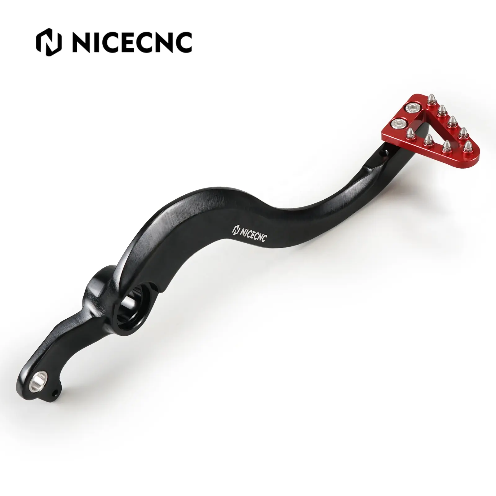 NiceCNC ujung tuas Pedal rem belakang, dapat disesuaikan untuk Honda CRF 250R 450R 250RX 450RX 2005-2023 2024