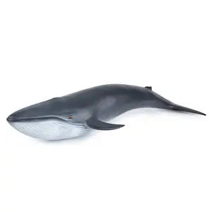 子供のシミュレーション海洋生物PVC教育用プラスチック動物右クジラ