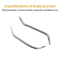 Kit d'outils de maintenance et de démontage/assembly du système de freinage automobile en acier au carbone, 8 pièces, pour étriers de frein et freins à tambour, boîte rouge