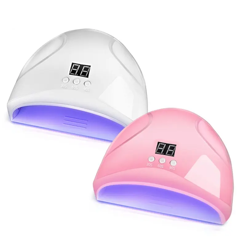 Bin OEM 36W Salon Máy 12 Đèn LED Xách Tay Mini Máy Sấy Móng Tay 30S 60S 90S UV Nail Đèn