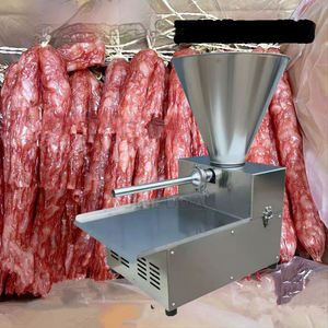 新型業務用自動電動ソーセージスタッファー充填機 304ステンレス鋼 500kg/h 容量 Guomipaiブランド - Product Image 2