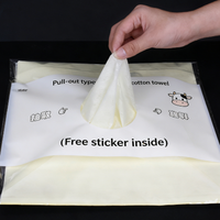 Kertas Pembungkus Bunga Ekstraktif Milk Cotton Tahan Air untuk Buket, Kertas Alas untuk Hari Valentine 30*30cm*40Zhang Cina
