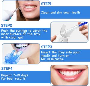 10 PCS Gel blanchissant pour les dents 35% CP, seringues de gel blanchissant pour les dents 3ML, recharges de gels blanchissants pour les dents - Product Image 5