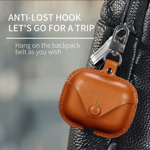 Pour <span class=keywords><strong>Airpods3</strong></span> Generation <span class=keywords><strong>Pro</strong></span> Housse pour écouteurs en cuir Étui de protection Housse pour écouteurs Bluetooth - Product Image 4