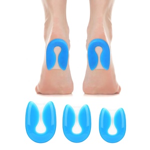 Plantilla de Silicona de Grado Médico <span class=keywords><strong>para</strong></span> el Cuidado de los Pies en Forma de U, Alivio del Dolor de Espolones Óseos y Heridas, HA00477 - Product Image 1