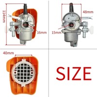 BG328 filtre à air Compatible SUM328 CG328 coupe-herbe 48cc 80cc moteurs 2 temps T328 TL33 TB43 modèles carburateur pour bricolage