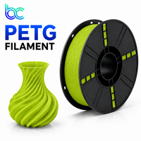 PETG Filament 1,75mm 1kg Spule FDA-Zertifiziert 3D-Druckmaterial Geruchlos Lebensmittelkontaktgeeignet