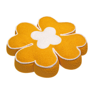 <span class=keywords><strong>Coussin</strong></span> en peluche JY style nordique, motif trèfle à quatre feuilles vert porte-bonheur, avec pétales <span class=keywords><strong>de</strong></span> fleurs <span class=keywords><strong>de</strong></span> cerisier, pour siège, dossier et chaise - Product Image 5