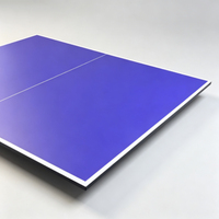 Planche de tennis de table moderne brillante de première qualité, écologique, sans formaldéhyde E0, poncée, garantie 3 ans, vente directe d'usine, MDF