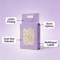 BENJIE 6L/10L/25L Natuurlijk Biologisch Afbreekbaar Spoelbaar Snelklonterende Kattenbakvulling met Extra Geurcontrole van Tofu
