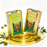 Vente en gros de boîtes en métal personnalisées imprimées de 150 à 250 ml pour huile d'olive, huile de truffe, huile de citron, huile de noix, huile d'avocat, huile de piment, huile de tournesol, huile de cuisson