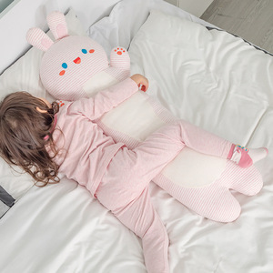 Conejo dinosaurio muñeca almohada <span class=keywords><strong>para</strong></span> dormir Bebé niña sostiene muñeca durmiente sujeción de piernas niño calmante cremallera - Product Image 6