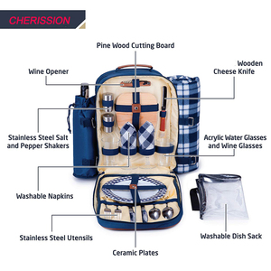 Cách Nhiệt Dã Ngoại Ba Lô Cho 2 Người | Cooler Ngăn | Nâng Cấp Dã Ngoại Thiết Lập - Product Image 3