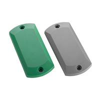 Étiquette RFID UHF 860-960 MHz ABS anti-métal, étanche, résistante aux intempéries, mini, à lecture de groupe NFC, programmable, à puce passive, longue durée de vie