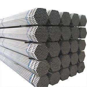 Tubería de acero electro galvanizada de alta calidad de fábrica 0,5-6mm de espesor Longitud personalizada | Cercado/Pasamanos Laminado en caliente 32mm - Product Image 1