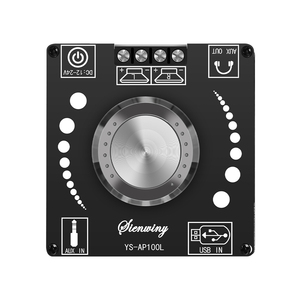 Bảng mạch khuếch đại kỹ thuật số Bluetooth YS-AP100L 100W + 100W bảng khuếch đại kênh đôi âm thanh nổi bảng khuếch đại + Bộ chuyển đổi DC - Product Image 5