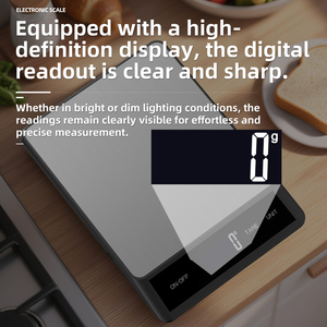 Báscula Digital de Cocina Inteligente de Alta Calidad, Diseño Nuevo de Changxie, Precio al por Mayor, Báscula Digital para Alimentos - Product Image 2