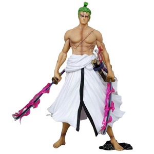 Livraison rapide ceux reconstitués quatre têtes <span class=keywords><strong>Zoro</strong></span> fantôme dos <span class=keywords><strong>Figurine</strong></span> trois couteau Anime accessoires figurines d'action jouet à collectionner - Product Image 2