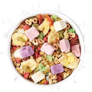 Toptan 400g anında Chia tohum çilek yoğurt yulaf ezmesi hububat fırında fındık ve yiyecek ve içecek için yüksek <span class=keywords><strong>Protein</strong></span> - Product Image 3