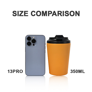 <span class=keywords><strong>Taza</strong></span> de café de acero inoxidable <span class=keywords><strong>Taza</strong></span> con logotipo personalizado 350ML 500ML Vaso de café al vacío de doble pared aislado - Product Image 6