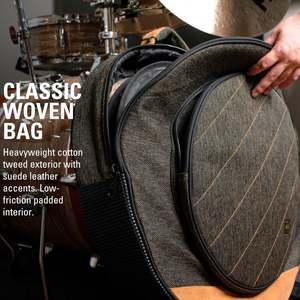 Étui de rangement pour instruments de musique 20/24 pouces, étui pour sacs à cymbales, étui imperméable pour gong, sac à roulettes pour tambourin - Product Image 5
