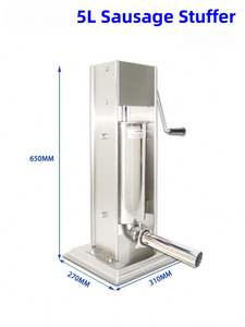 Embutidora Manual Vertical de Alta Calidad de 2L, 3L, 5L, 7L para Salchichas, Embutidora de Jamón y Salchichas - Product Image 4