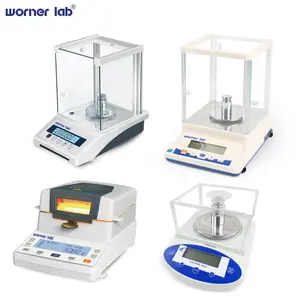 เครื่องชั่งความแม่นยําสีทอง WornerLab เครื่องชั่งความแม่นยําแบบอิเล็กทรอนิกส์ เครื่องชั่งความแม่นยํา 0.001 ก