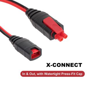 YouLong 2 pièces <span class=keywords><strong>NOCO</strong></span> GC004 X-Connect Câble d'extension intelligent pour chargeur de batterie, adaptateur à âme en cuivre, étanche IP67, 12V, 3m - Product Image 4