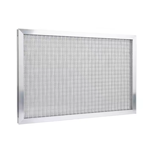 Metal Corrugated <strong>Aluminum</strong> <strong>Mesh</strong> Filter <strong>Aluminum</strong> Alloy Frame Industrial Dust Trapping High Filtration Efficiency - Product Image 1