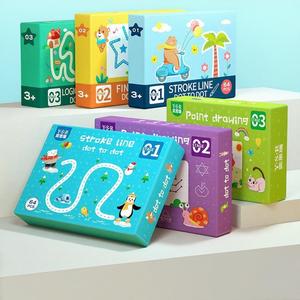 Livre d'exercices réutilisable pour enfants Y.<span class=keywords><strong>S</strong></span>.R : Apprentissage de l'écriture manuscrite, contrôle du stylo, chiffres et alphabet, avec images, <span class=keywords><strong>en</strong></span> boîte - Product Image 1