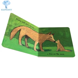 Cardboard Print Eco High Quality Board Book <b>Printing</b> <b>Service</b> Children Kid Books on Demand - Product Image 3
