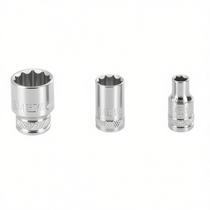 Fervi Polygonal <b>Socket</b> Wrench Normal Series 12mm 10mm <b>8mm</b> Chrome Vanadium Steel - Product Image 2