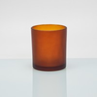 Lot de pots à bougies en verre de 200 ml avec couvercles en bois et emballage cadeau personnalisé pour la production commerciale de bougies