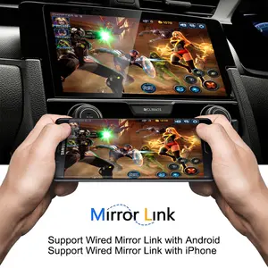 Auto Android Multimedia Player mit GPS Navigation, Auto Audio Stereo, Video Player, 4G WiFi, 2Din, 9"