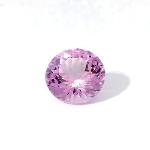 Moissanita, Gema Suelta en Color Rosa, Corte Brillante Redondo, Sintética Creada en Laboratorio, 6.5mm, 1 Quilate, Piedra para Joyería - Product Image 3