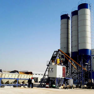 HZT90 Gran capacidad 90m3/H Planta de hormigón de mezcla en seco completamente automática Planta de hormigón de cemento - Product Image 1