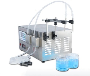 Plastic Water Cosmetic Ice Cream Perfume Bottle Filler Portable Digital Control <b>Pump</b> Beverage Jars Liquid Filling Machine - Product Image 1