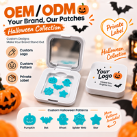 Patchs Hydrocolloïdes Halloween pour Boutons, Autocollants Anti-Acné, Couvre-Imperfections, Soin de la Peau, Points Invisible pour les Boutons