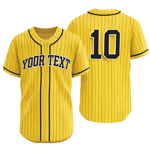 Maillot de baseball et de softball personnalisé pour adultes, avec nom et logo, respirant, anti-transpiration, antibactérien, séchage rapide, vêtements de sport pour - Product Image 3