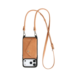 <span class=keywords><strong>Compra</strong></span> al por mayor: Funda de cuero tipo cartera cruzada con imán y cordón ajustable para <span class=keywords><strong>iPhone</strong></span> 17 16 15 <span class=keywords><strong>Pro</strong></span> <span class=keywords><strong>Max</strong></span> - Product Image 1