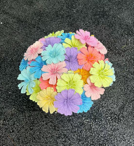 Ghirlanda di Pansy Colorata Lavorata a Mano all'Uncinetto, Fiori Artificiali in Filato, Regalo per la Festa della Mamma, il Ringraziamento, Natale, San Valentino, Vendita all'Ingrosso - Product Image 3