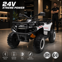 Quad tout-terrain de luxe 24V pour enfants avec double moteur, voiture jouet à batterie, vente en gros, usine OEM